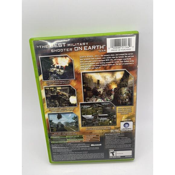 Ghost Recon 2 (Original Xbox) Black Label CIB COMPLETE & TESTED - Picture 3 of 9